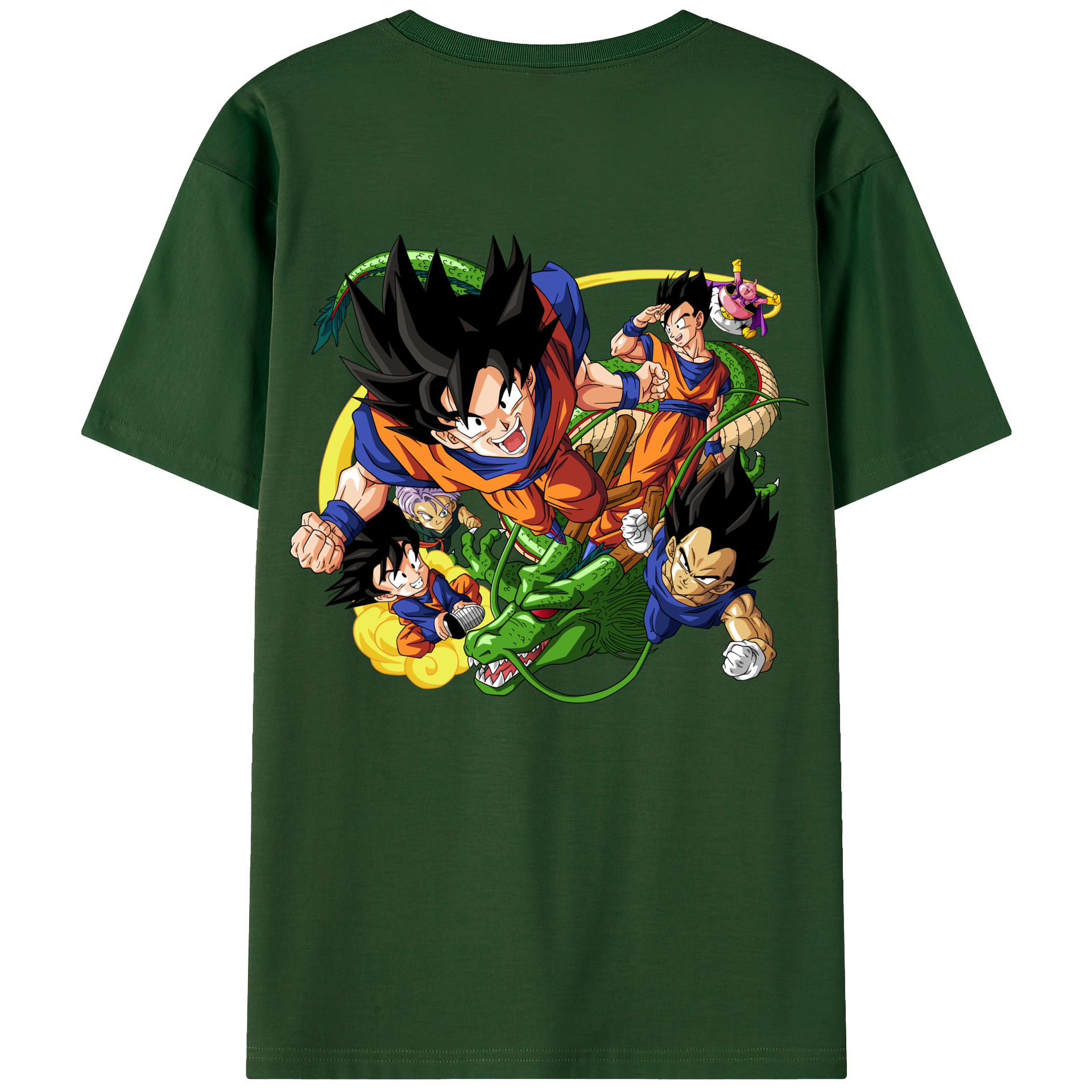 （画像用） ドラゴンボール DRAGON BALL 綿100％半袖Tシャツ（背面プリント）